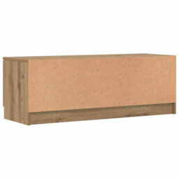 Berkfield Durable Tv Cabinet Artisan Oak 102X35X36.5 Cm Engineered Wood - thumbnail 7