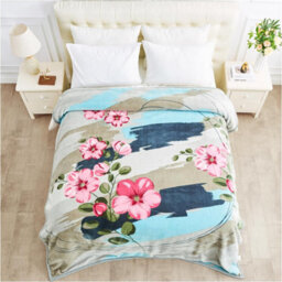 Gc Gaveno Cavailia Super Soft Jasmine Heavy Weight Blanket For Sleep 5Kg - Reversible Flower Weighted Bed Blanket 200X240Cm - thumbnail 3