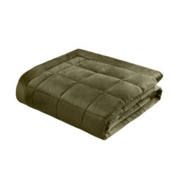 Catherine Lansfield Kingsley Matt Bedspread For Bed Throwoverolive 220X220Cm - thumbnail 3
