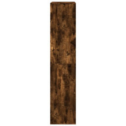 Berkfield Room Divider Smoked Oak100X33X155.5 Cm Engineered Wood - thumbnail 5