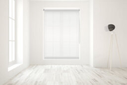 Caecus Blinds Straight Edge Roller Blind White 240Cm