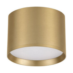 Luminosa Lighting Luminosa Ziaza Surface Mounted Downlight Matt Gold Led 17W 833Lm 3000K