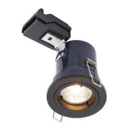 Forum Lighting Forum Electralite Ela-27465-Mblk Yate Fixed Fire Rated Downlight - Matt Black (11946) - thumbnail 2