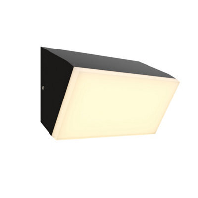 Luminosa Lighting Luminosa Brick 9X18Cm Outdoor Wall Down Lamp Graphite 3000K 1100Lm Ip54 - image 1