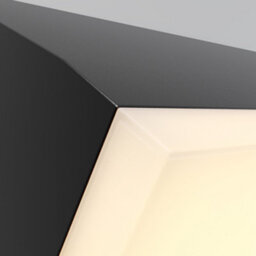 Luminosa Lighting Luminosa Brick 9X18Cm Outdoor Wall Down Lamp Graphite 3000K 1100Lm Ip54 - thumbnail 2