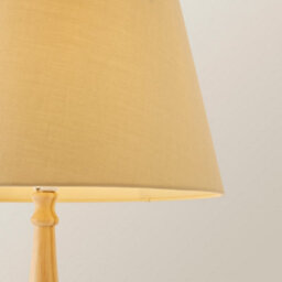 Valuelights Victoria Traditional Light Wood Candlestick Table Lamp With Beige Tapered Shade - thumbnail 4
