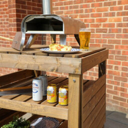 Waltons Pressure Treated Bbq Pizza Oven Outdoor Table - thumbnail 4