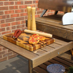 Waltons Pressure Treated Bbq Pizza Oven Outdoor Table - thumbnail 5
