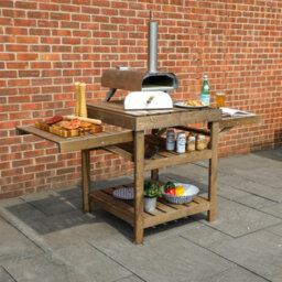 Waltons Pressure Treated Bbq Pizza Oven Outdoor Table - thumbnail 1