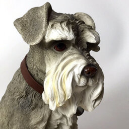 Animal Crackers Large (24Cm) Sitting Schnauzer Figurine By Leonardo - thumbnail 2