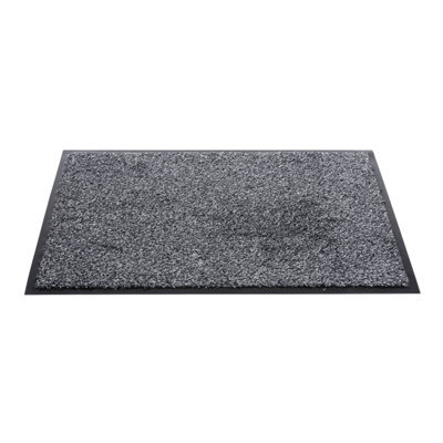 Sentry Barrington Cotton Washable Mat 24 X 36'' Grey One Colour (One Size) - image 1