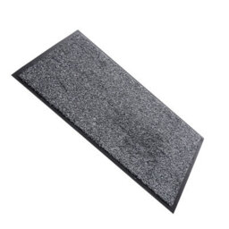 Sentry Barrington Cotton Washable Mat 24 X 36'' Grey One Colour (One Size) - thumbnail 2
