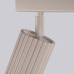 Luminosa Lighting Luminosa Karbon Ceiling Spotlight Bar Taupe 6X Gu10 - thumbnail 6