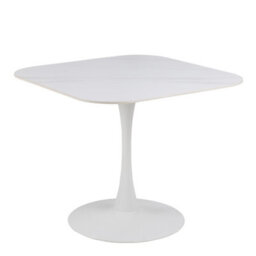 Furniture To Go Malta Ceramic Square Dining Table In White - thumbnail 2