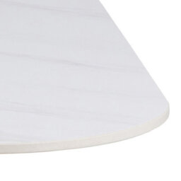 Furniture To Go Malta Ceramic Square Dining Table In White - thumbnail 6