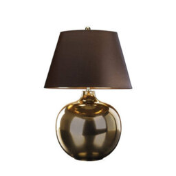Luminosa Lighting Elstead Ottoman 1 Light Table Lamp Bronze, E27 - thumbnail 1