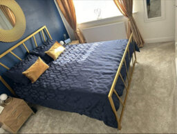 Underfoot Super Soft Saxony Carpet 18mm Deep Pile Luxury Bedroom Lounge Stairs Carpet (Silver Moon) - thumbnail 4