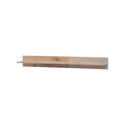 Arte  Catalina Wall Shelf 160Cm Oak Vicking & Cashmere - Minimalist Floating Storage - thumbnail 1