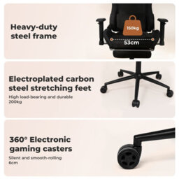 Levede Ergonomic Office Chair Reclining Executive Computer Chair Spring - thumbnail 8
