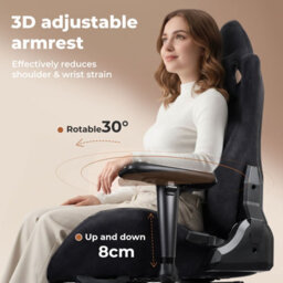Levede Ergonomic Office Chair Reclining Executive Computer Chair Spring - thumbnail 7