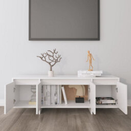 Vidaxl Tv Cabinet White 120X30X40.5 Cm Engineered Wood - thumbnail 3