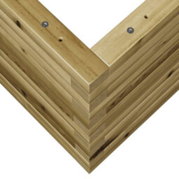 Berkfield Rustic Garden Planter 90X60X45.5 Cm Impregnated Wood Pine - thumbnail 8