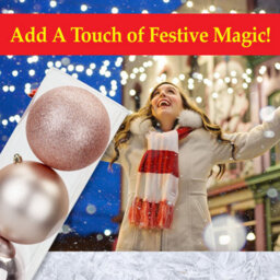 Rose Gold Christmas Baubles Pack Of 3- 12Cm - thumbnail 5