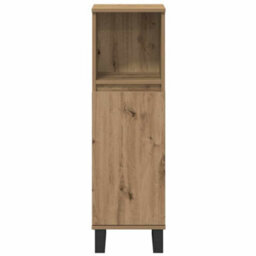 Berkfield 3 Piece Bathroom Furniture Set Artisan Oak Engineered Wood - thumbnail 6