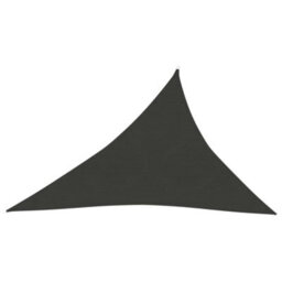 Berkfield Sunshade Sail 160 G/m2 Anthracite 3X4X5 M Hdpe - thumbnail 1