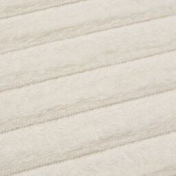 Living And Home Luxurious Elegant Fluffy Comfortable Striped Throw Blanket Beige 200Cm W X 150Cm D - thumbnail 5