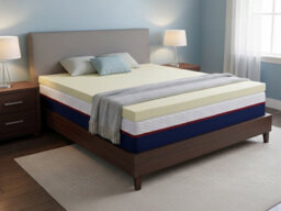 Essentials Value 10Cm 40Kg Memory Foam Mattress Topper, Cooling, All Uk Sizes - thumbnail 1