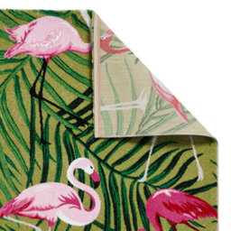 Green Pink Luxurious Modern Easy To Clean Handmade Rug For Dining Room-120Cm X 170Cm - thumbnail 7
