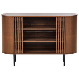 Beliani Retro Sideboard Taroon Dark Brown - thumbnail 4