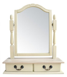 Statement Furniture Juliette Trinket Mirror - Champagne - thumbnail 3