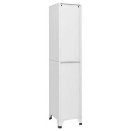 Vidaxl Locker Cabinet Light Grey 38X40X180 Cm Steel - thumbnail 4