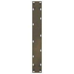 Berkfield Dining Table Legs U-Shaped 3 Pcs Natural Steel 70X(72-73) Cm Steel - thumbnail 7