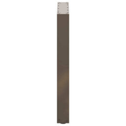 Berkfield Dining Table Legs U-Shaped 3 Pcs Natural Steel 70X(72-73) Cm Steel - thumbnail 6