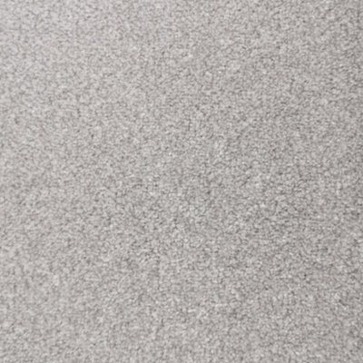 Anglo Flooring Pearl, Silver / Light Grey Tufted Wall To Wall Carpet - (4M X 4.5M) - 18M² - Select Any Size - image 1
