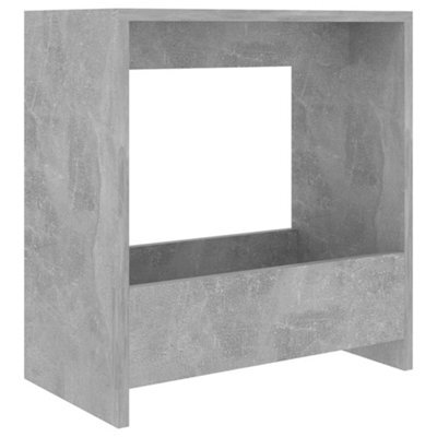 Vidaxl Side Table Concrete Grey 50X26X50 Cm Engineered Wood - image 1