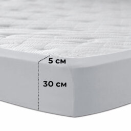 Aspire Homeware Silver Fitted Sheet-(30Cm) Deep Hotel Quality -Breathable Easy Care Fitted Bed Sheets Single (L)190Cm X (W)91Cm - thumbnail 6