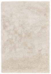 Beige Shaggy Modern Easy To Clean Plain Rug For Dining Room -120Cm X 170Cm - thumbnail 1