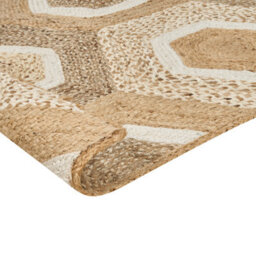 Beliani Rug Basoren Beige 200 X 300 Cm Jute - thumbnail 5
