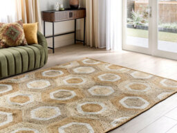 Beliani Rug Basoren Beige 200 X 300 Cm Jute - thumbnail 2