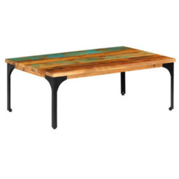 Berkfield Coffee Table 100X60X35 Cm Solid Reclaimed Wood - thumbnail 1