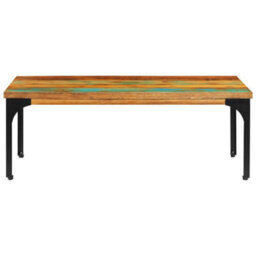 Berkfield Coffee Table 100X60X35 Cm Solid Reclaimed Wood - thumbnail 3