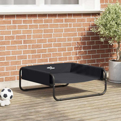 Walplus Black Dog Bed Ml Oxford Fabric And Steel - Includes 1 X Dog Bed - image 1