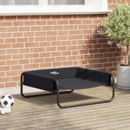 Walplus Black Dog Bed Ml Oxford Fabric And Steel - Includes 1 X Dog Bed - thumbnail 1