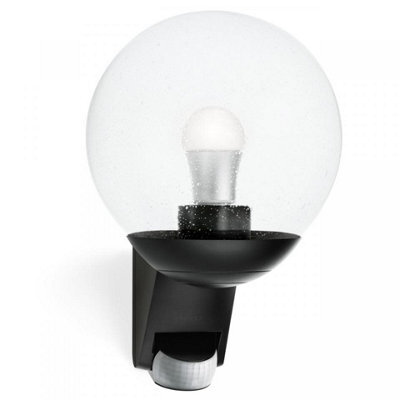 Steinel L 585 S Black Classic Globe Outdoor Wall Light Pir Motion Sensor Adjustable - image 1