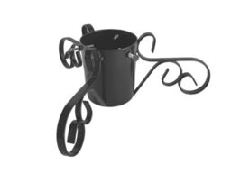 "Garden Pride Decorative Sussex Christmas Stand 4.5"" Tube Black"