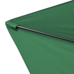Rinse Bathrooms Outdoor Patio Garden Parasol 3M Sun Shade Umbrella Canopy W/crank Tilt Uv Protection Green - thumbnail 4